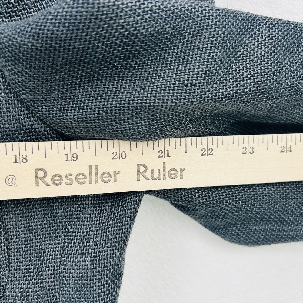 Ermenegildo Zegna Blazer Mens 40 Gray Wool Linen Bergdorf Goodman Jacket - Picture 9 of 16